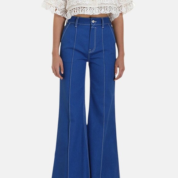 Zimmermann High Tide Flare Jean - Picture 1 of 16